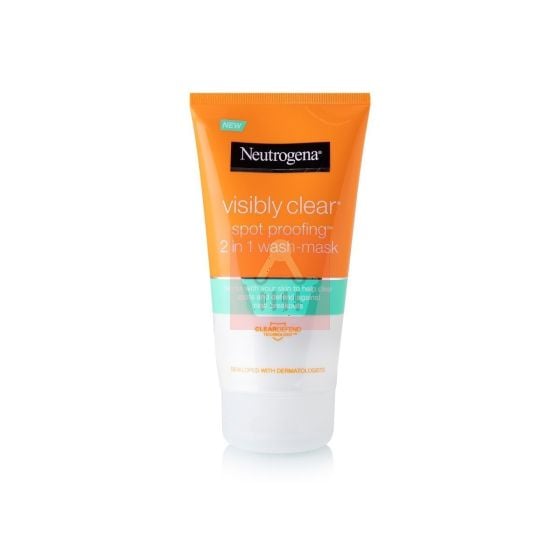 Neutrogena Visibly Clear Spot Proofing 2 in 1 Wash & Mask - 150ml