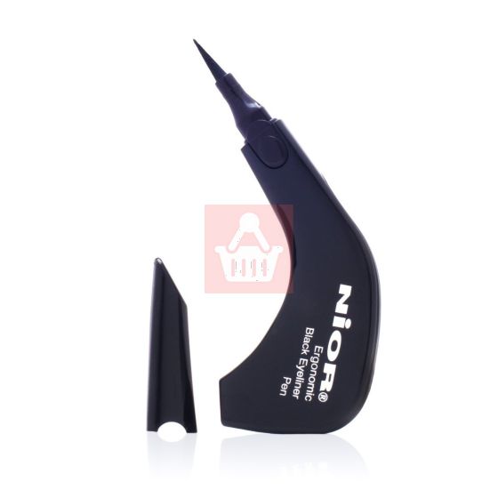 Nior Ergonomic Black Eyeliner Pen - Curve Design (NEP)