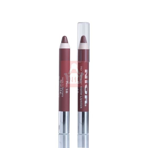 Nior Matte Lipstick - Shade 18 NLP - Lip Crayon