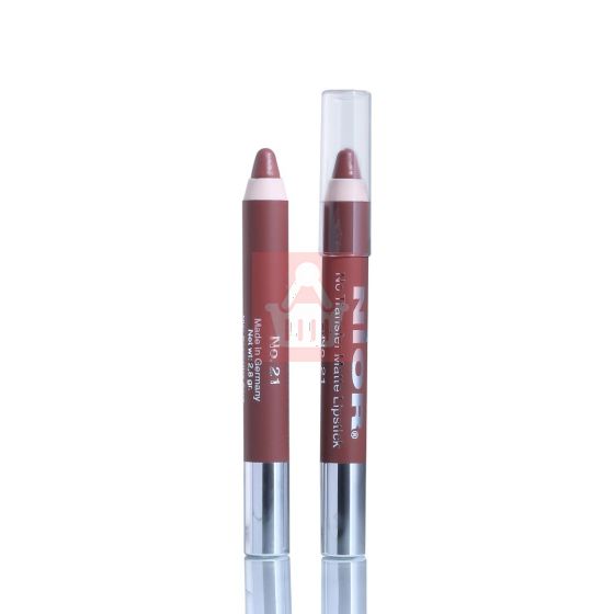 Nior Matte Lipstick - Shade 21 NLP - Lip Crayon