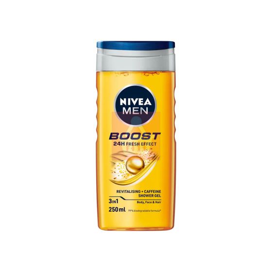 Nivea Men Boost 3 In 1 Shower Gel - 250ml