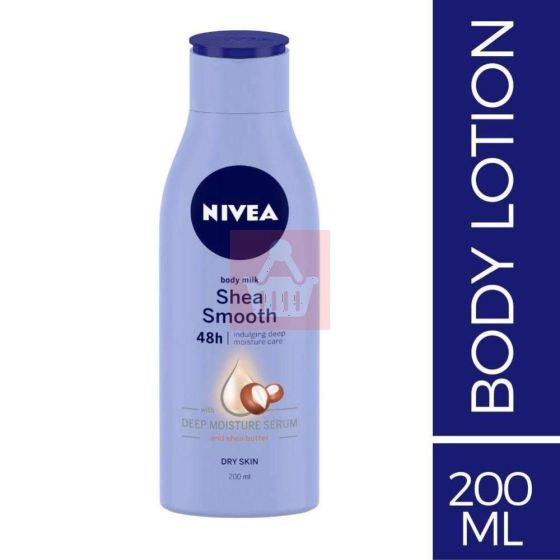 Nivea Deep Moisture Serum With Shea Butter Body Milk - 200ml