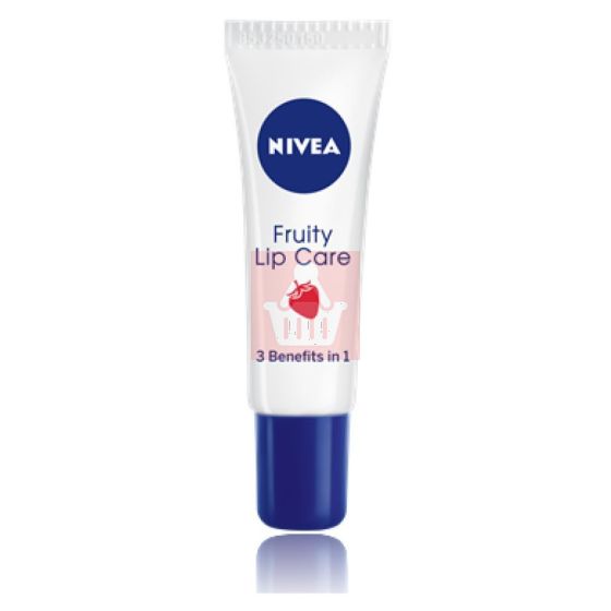 Nivea Fruity Lip Balm Strawberry - 10g
