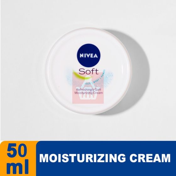 Nivea Soft Jar Moisturizing Cream - 50ml