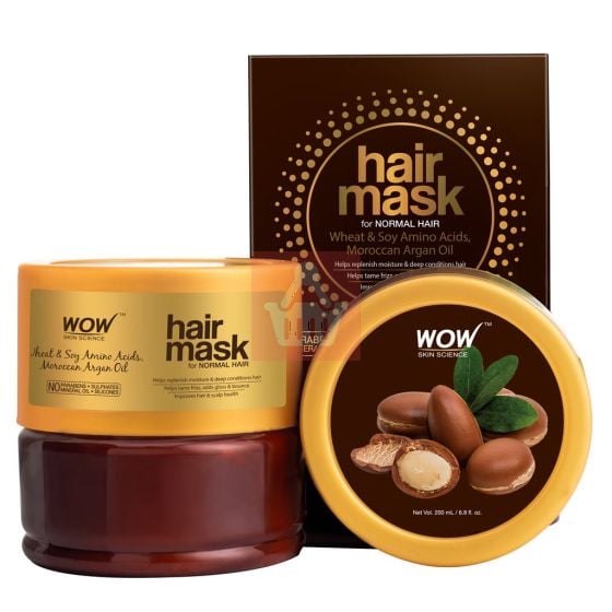 Wow Skin Science Argan Oil Hair Mask 200ml