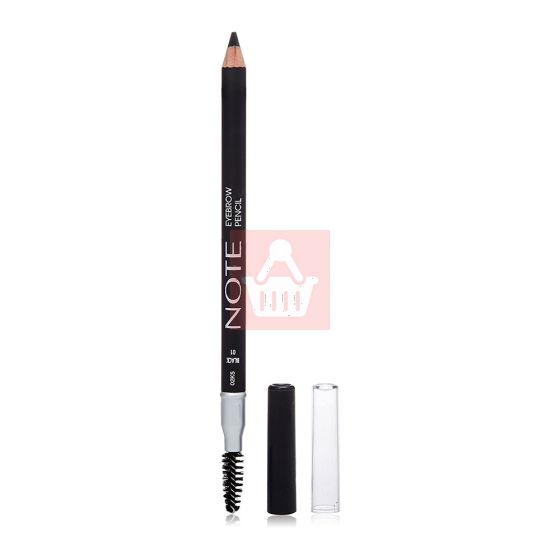 Note Cosmetics - Eyebrow Pencil - 01 Black