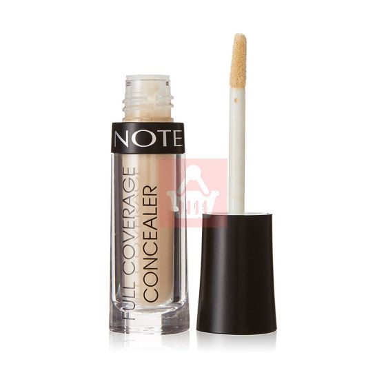 Note Cosmetics - Full Coverage Liquid Concealer - 02 Beige