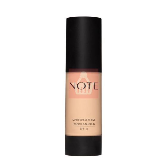 Note Cosmetics - Mattifying Extreme Wear Foundation For Oily Skin - 02 Natural Beige