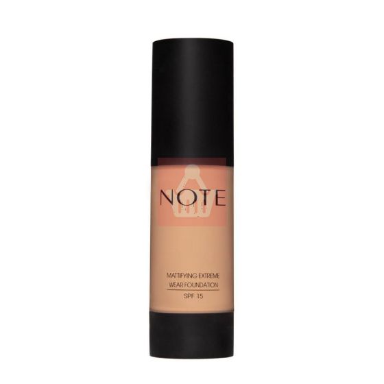 Note Cosmetics - Mattifying Extreme Wear Foundation For Oily Skin - 06 Dark Honey