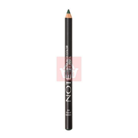 Note Cosmetics - Ultra Rich Color Eye Pencil - 03 Green Apple