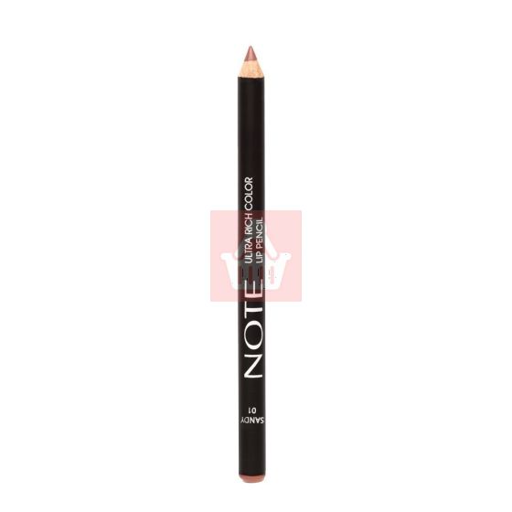 Note Cosmetics - Ultra Rich Color Lip Pencil - 01 Sandy