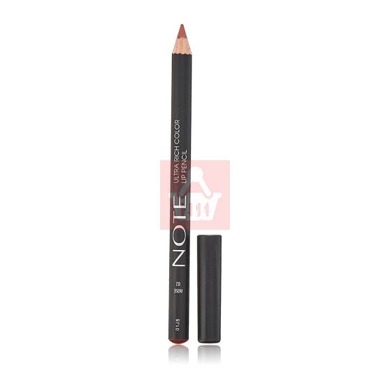 Note Cosmetics - Ultra Rich Color Lip Pencil - 02 Rose