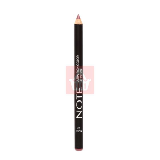 Note Cosmetics - Ultra Rich Color Lip Pencil - 03 Nude 