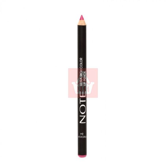 Note Cosmetics - Ultra Rich Color Lip Pencil - 04 Fuchsia