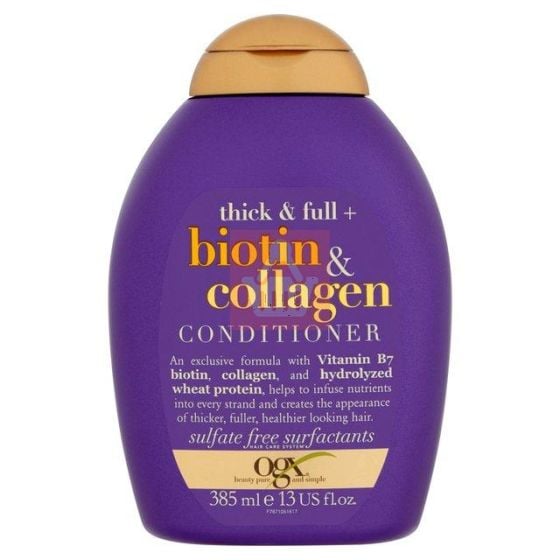 OGX Biotin & Collagen Conditioner - 385ml