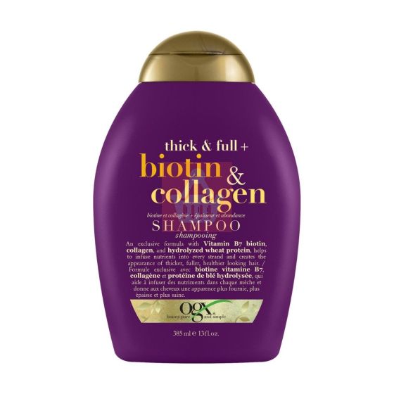 OGX Biotin & Collagen Shampoo - 385ml