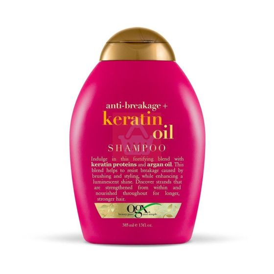 OGX Hair Anti-Breakage Keratin Oil Shampoo 385 ml 
