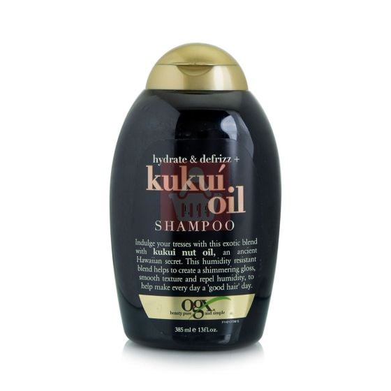 OGX Hydrate & Defrizz + Kukui Oil Shampoo - 385 ml