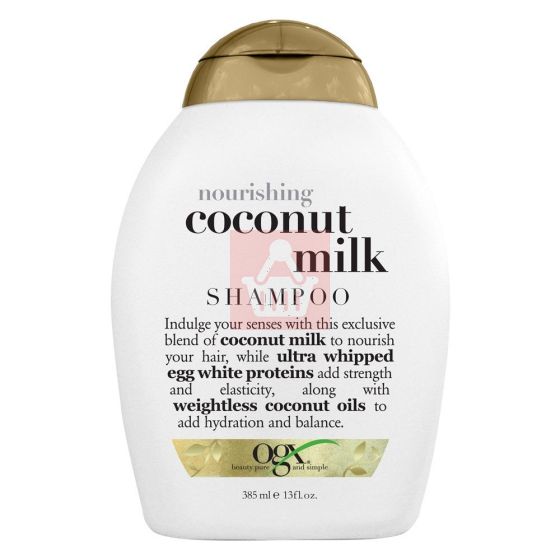 OGX Nourishing Coconut Milk Shampoo - 385ml