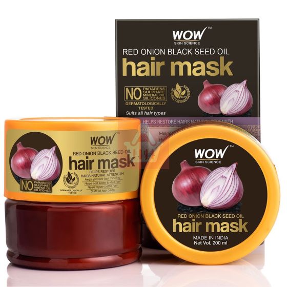 Wow Skin Science Onion Red Seed Oil Hair Mask 200ml