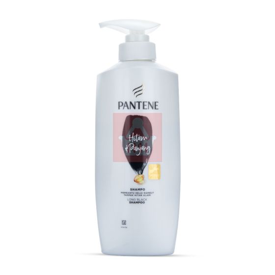 Pantene Long Black Shampoo - 400ml
