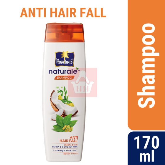 Parachute Naturale Anti Hair Fall Henna & Coconut Milk Shampoo - 170ml