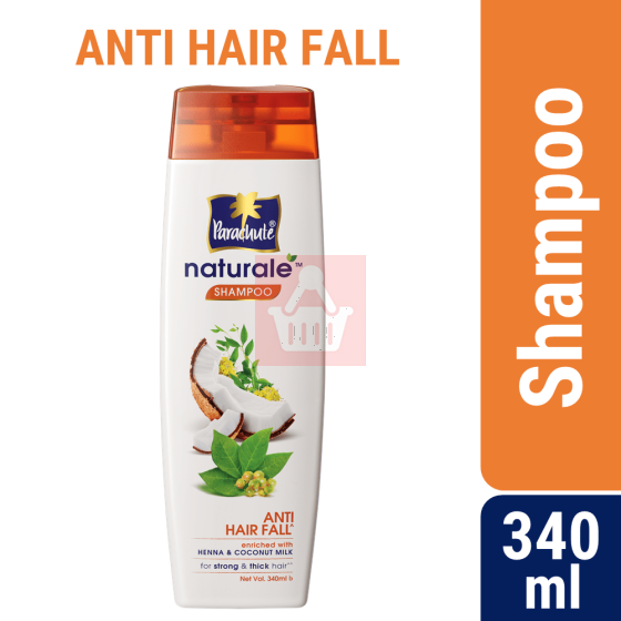 Parachute Naturale Anti Hair Fall Henna & Coconut Milk Shampoo - 340ml