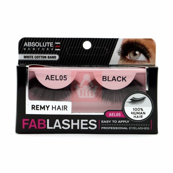 ABNY - Remy Hair Fablashes - AEL05 - Black