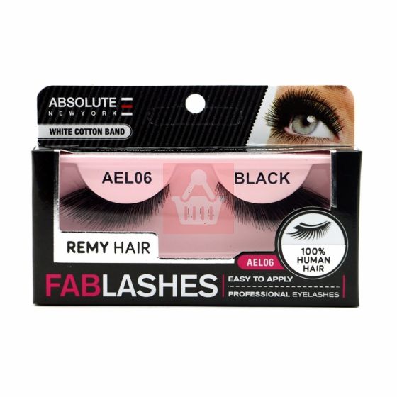 ABNY - Remy Hair Fablashes - AEL06 - Black