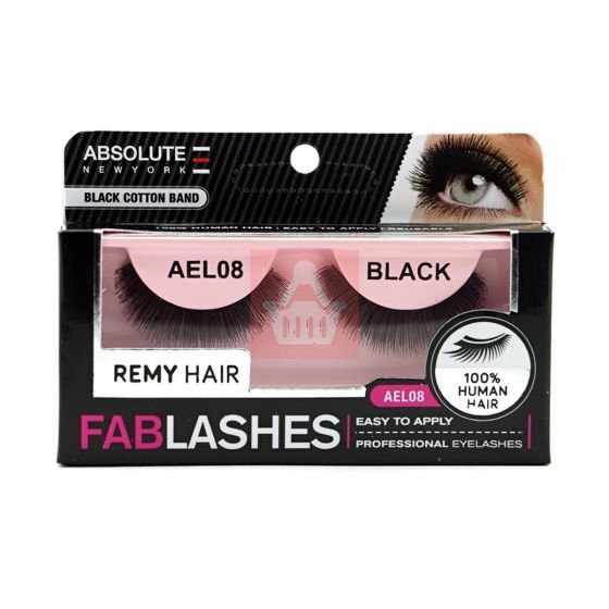ABNY - Remy Hair Fablashes - AEL08 - Black