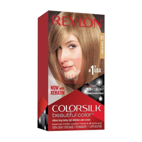 Revlon Color Silk beautiful hair Color 61 Dark Blonde