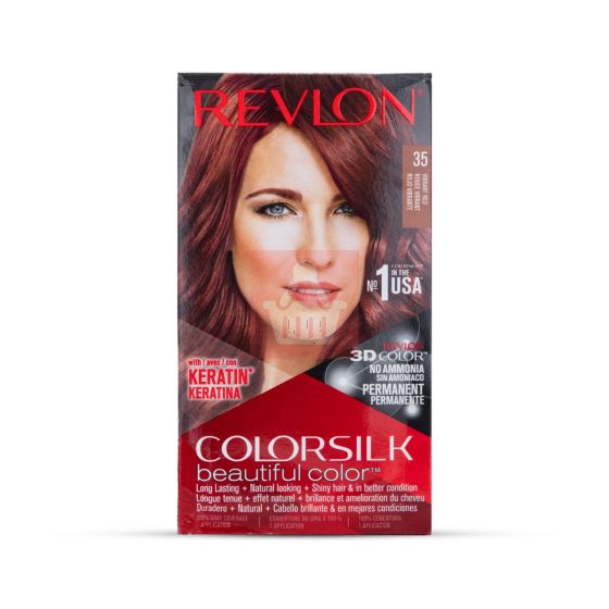 Revlon Colorsilk Beautiful Hair Color - 35 Vibrant Red