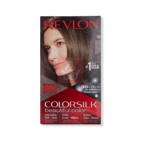 Revlon Colorsilk Beautiful Hair Color - 40 Medium Ash Brown