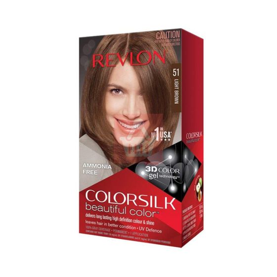 Revlon Colorsilk Beautiful Hair Color - 51 Light Brown