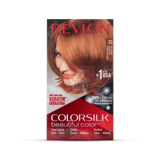 Revlon Colorsilk Beautiful Hair Color - 53 Light Auburn