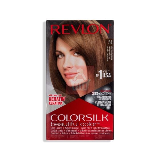 Revlon Colorsilk Beautiful Hair Color - 54 Light Golden Brown