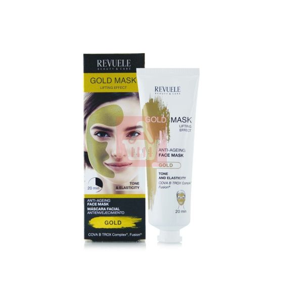 Revuele Anti Age Active Gold Facial Mask - 80ml 