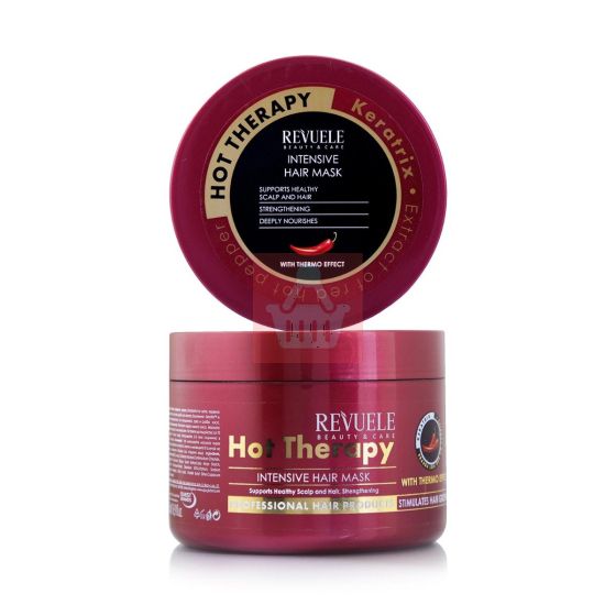 Revuele Intensive Hot Therapy Hair Mask With Thermo Effect - 500ml