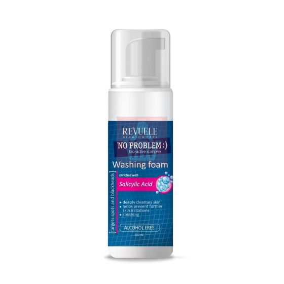 Revuele No Problem Anti Acne & Pimple Foaming Face Wash With Salicylic Acid - 150ml