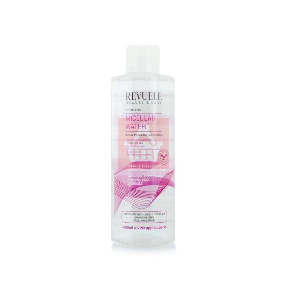 Revuele Soothing Micellar Water For All Skin Types Enriched With Biolin Complex – 400ml