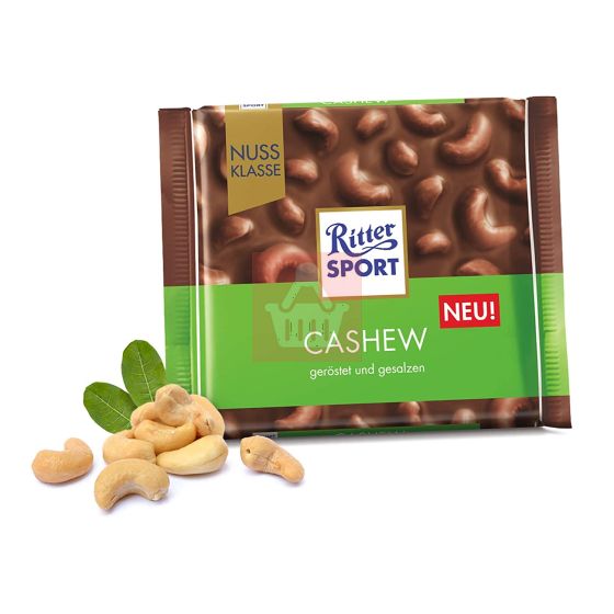 Ritter Sport Cashew Nuts Chocolate 100gm