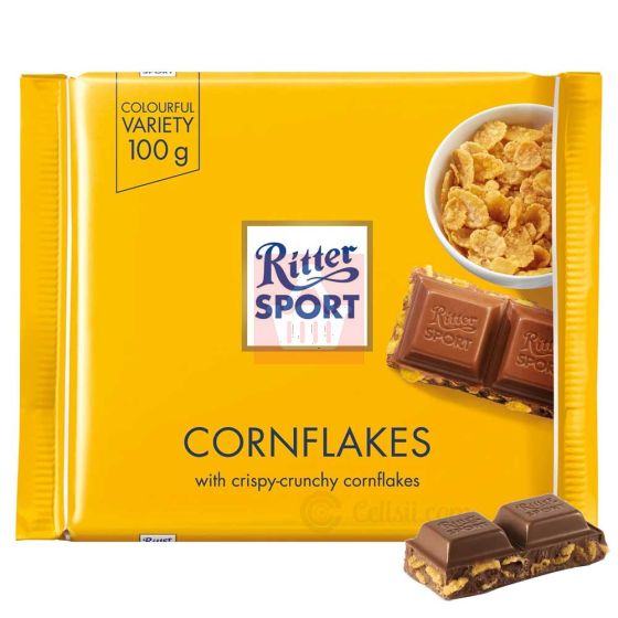 Ritter Sport Cornflakes Chocolate 100gm