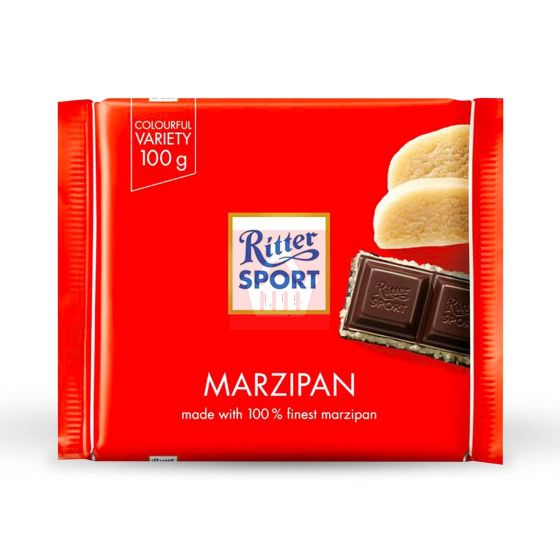 Ritter Sport Marzipan Chocolate 100gm
