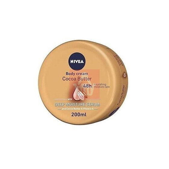 NIvea Cocoa Butter Body Cream With Deep Moisture Serum 200ml