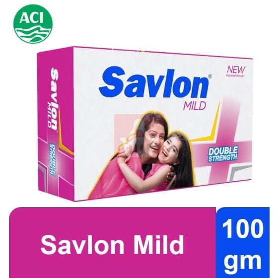 Savlon - Mild Double Strength Soap - 100gm 