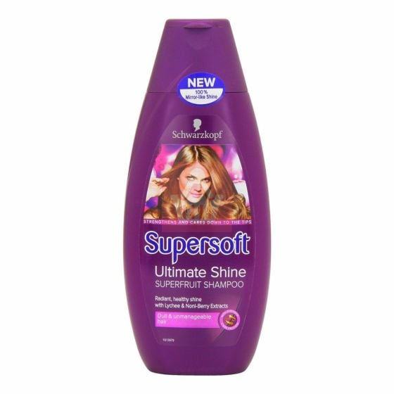 Schwarzkopf Supersoft Ultimate Shine Shampoo - 400ml