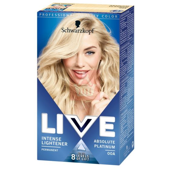 Schwarzkopf LIVE Hair Color XXL 00A Absolute Platinum