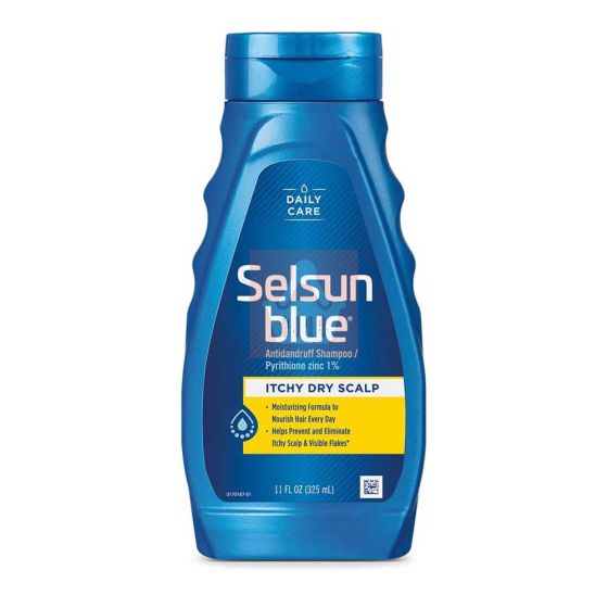 Selsun Blue Antidandruff Shampoo for Itchy Dry Scalp 325ml