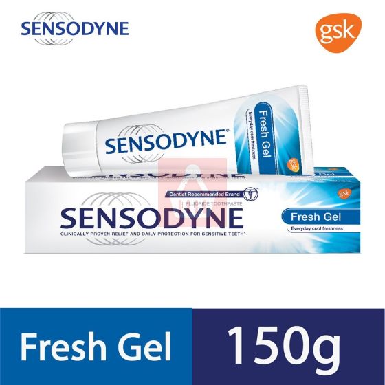 Sensodyne - Fresh Gel Fluoride Toothpaste - 150gm