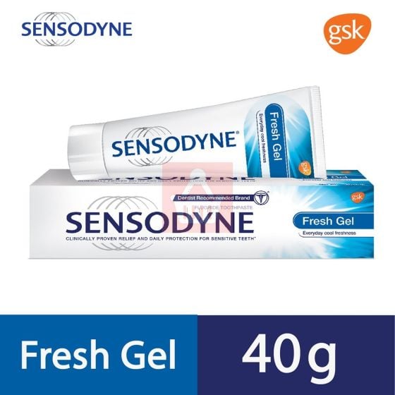Sensodyne - Fresh Gel Fluoride Toothpaste - 40gm